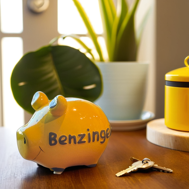 Sparschwein "Benzingeld" - Klein