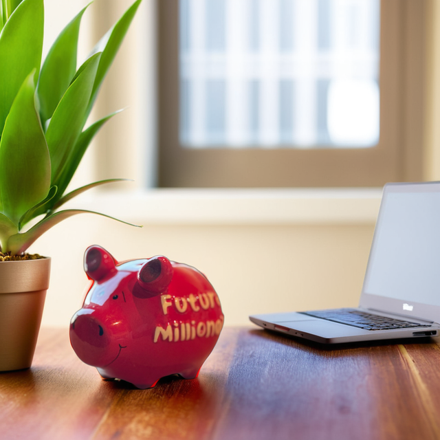 Sparschwein "Future Millionaire" - Klein