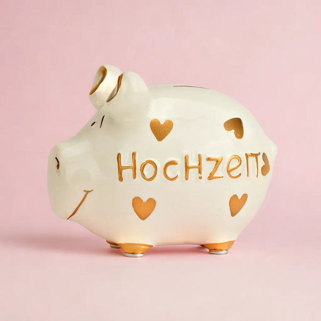Sparschwein "Hochzeit" - Klein