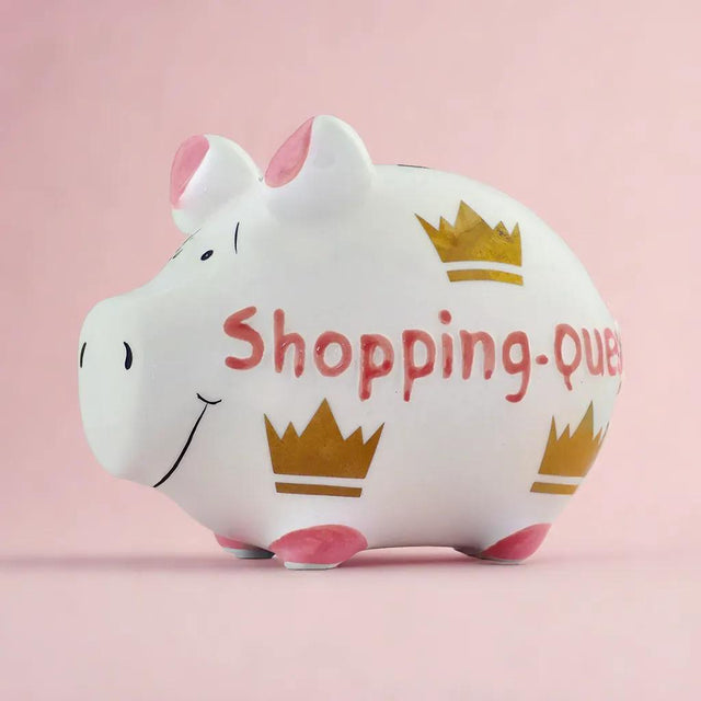 Sparschwein "Shopping Queen"