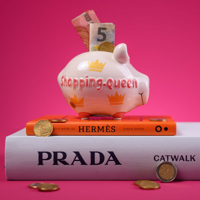 Sparschwein "Shopping Queen"