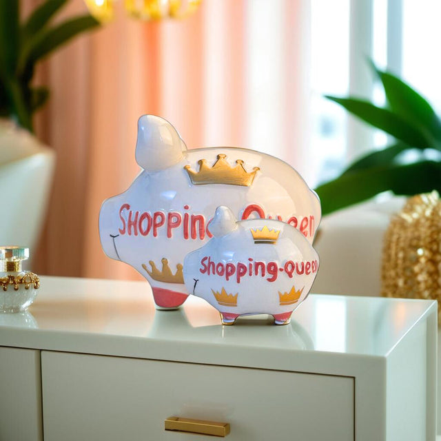 Sparschwein "Shopping Queen"