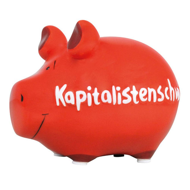 Sparschwein "Kapitalistenschwein" - Klein
