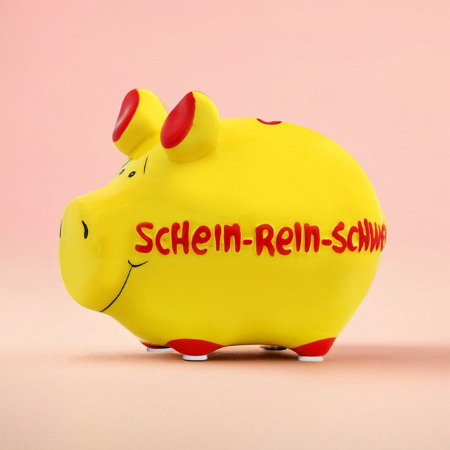 Sparschwein "Schein-Rein-Schwein" - Klein