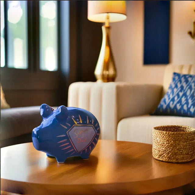 Sparschwein "Super Dad" - Klein