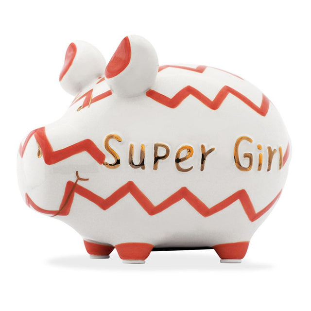 Sparschwein "Super Girl" - Klein