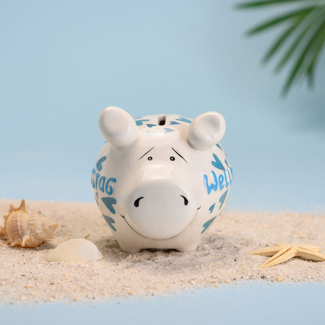 Sparschwein "Wellnesstag" - Klein