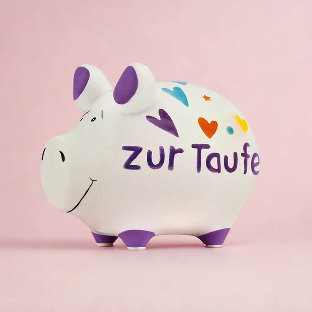 Sparschwein "Zur Taufe" - Klein