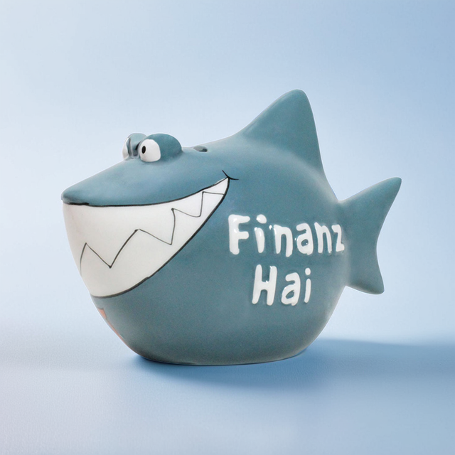 Sparhai "Finanzhai" - Klein