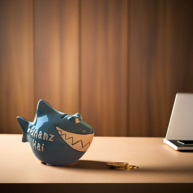 Sparhai "Finanzhai" - Klein