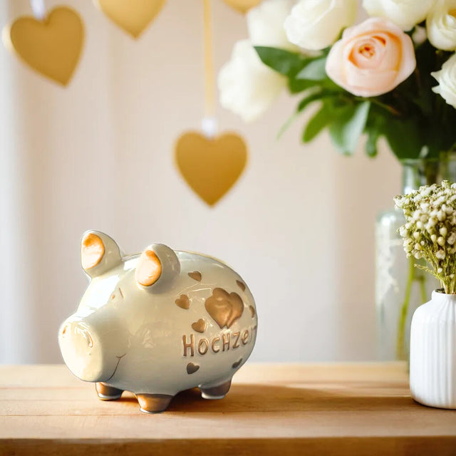 Sparschwein "Hochzeit" - Mittel