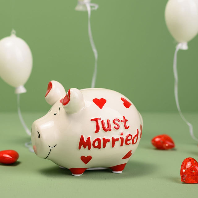 Sparschwein "Just Married"