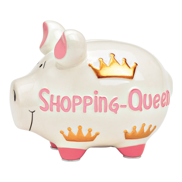 Sparschwein "Shopping Queen"