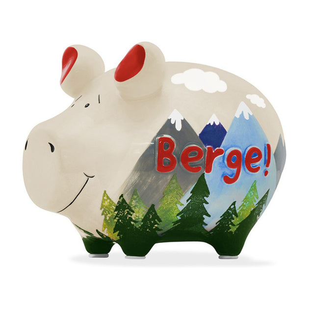 Sparschwein "Berge!" - Klein