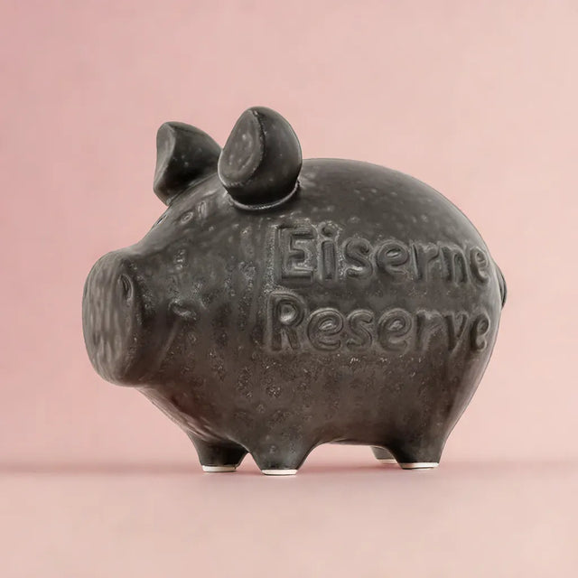Sparschwein "Eiserne Reserve" - Klein
