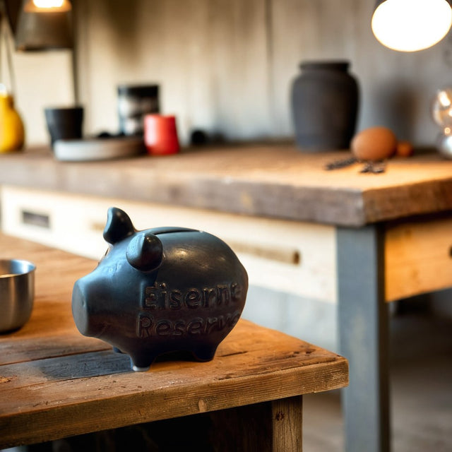 Sparschwein "Eiserne Reserve" - Klein