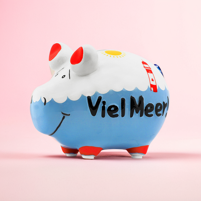 Sparschwein "Viel Meer" - Klein
