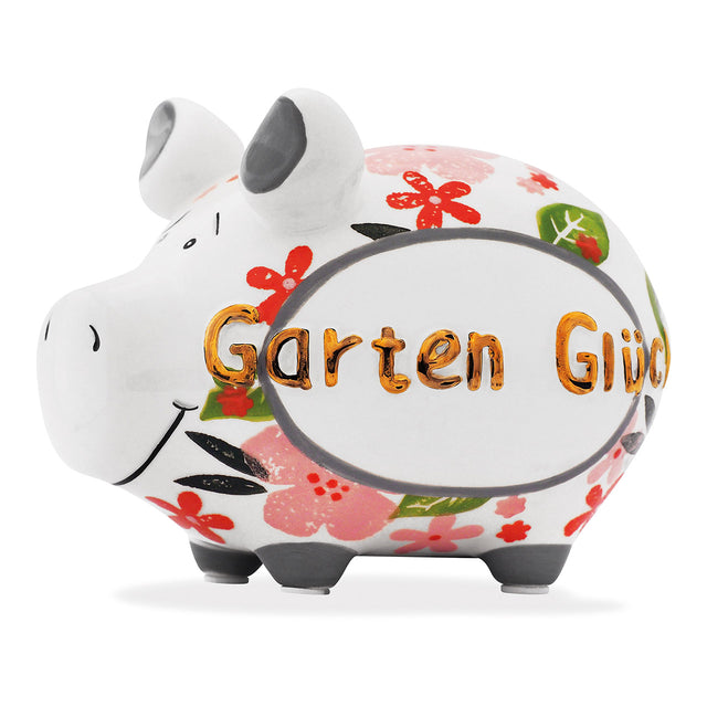 Sparschwein "Garten Glück" - Klein