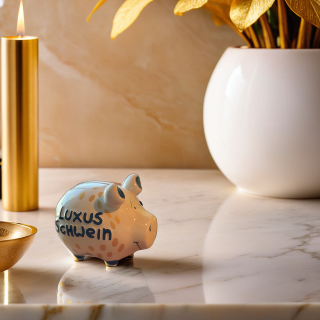 Sparschwein "Luxus Schwein"