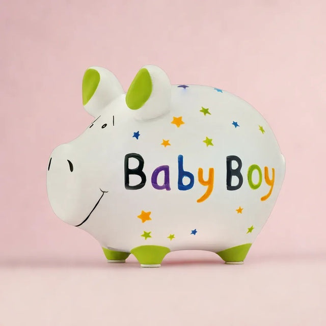 Sparschschwein "Baby Boy" - Klein