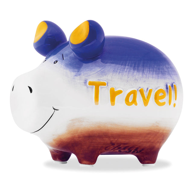 Sparschwein "Travel!" - Klein