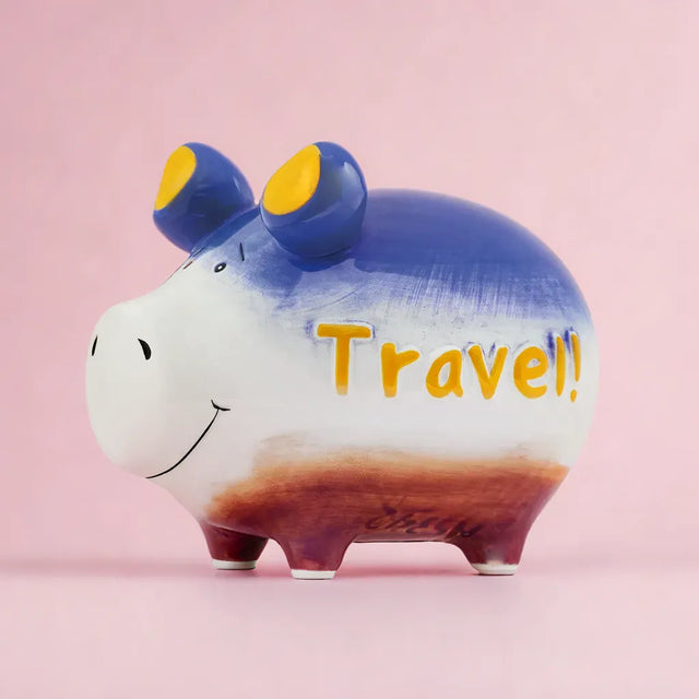 Sparschwein "Travel!" - Klein