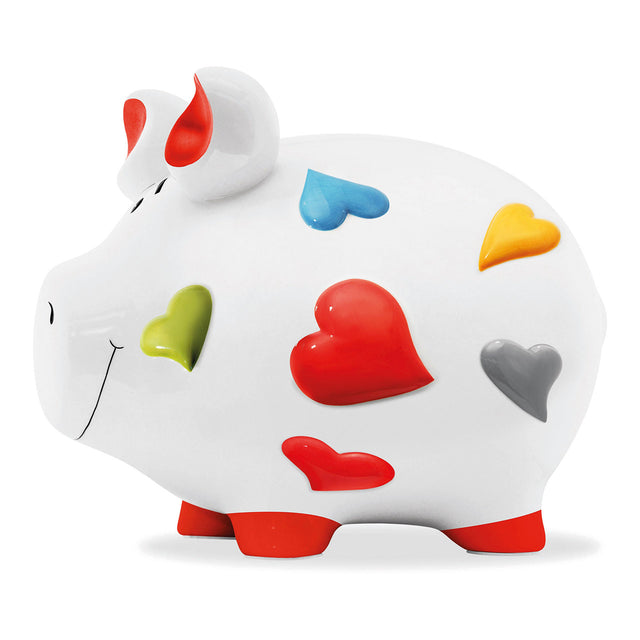 Sparschwein Herzen Bunt - Monster