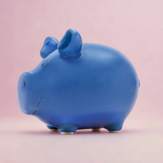 Sparschwein Basic Blau - Klein