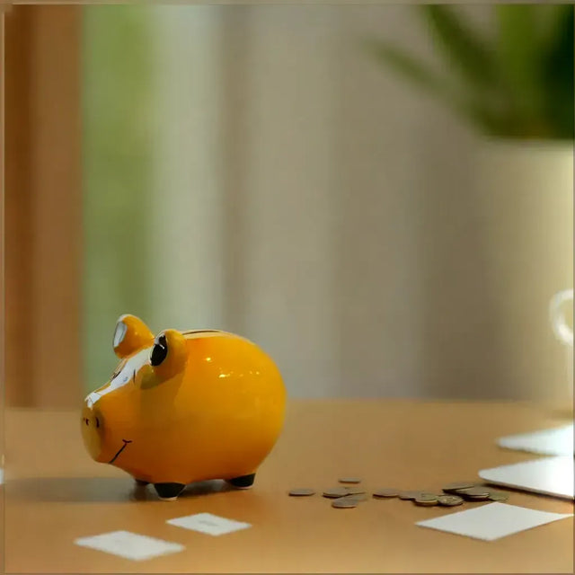 Sparschwein Basic Gelb - Klein