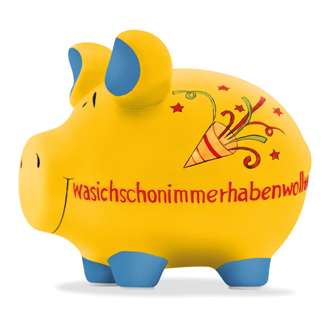 Sparschwein "Was ich schon immer haben wollte" - Mittel
