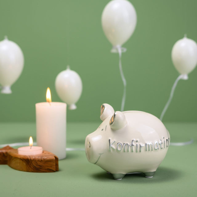 Sparschwein "Konfirmation" - Klein