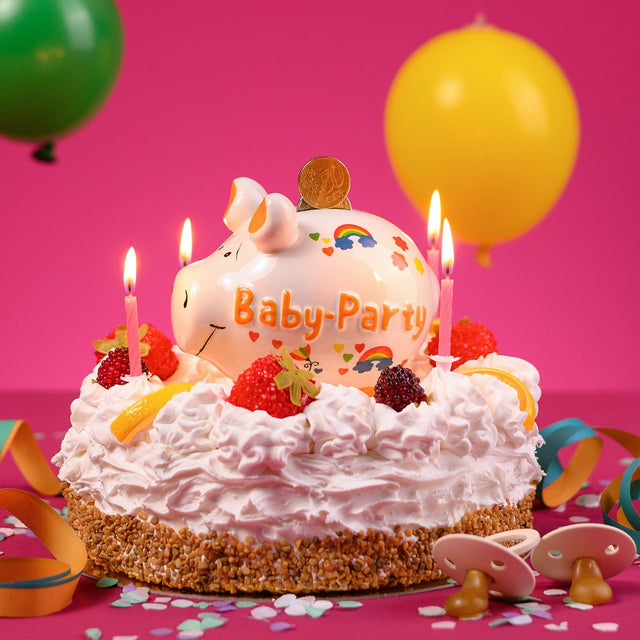 Sparschwein "Baby-Party" - Klein