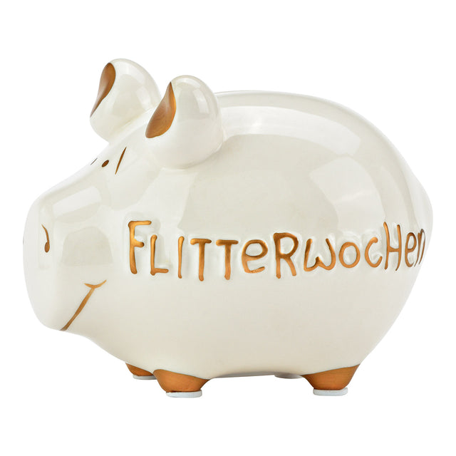 Sparschwein "Flitterwochen" - Klein