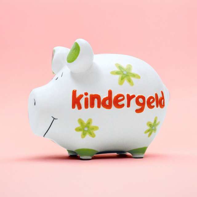 Sparschwein "Kindergeld" - Klein