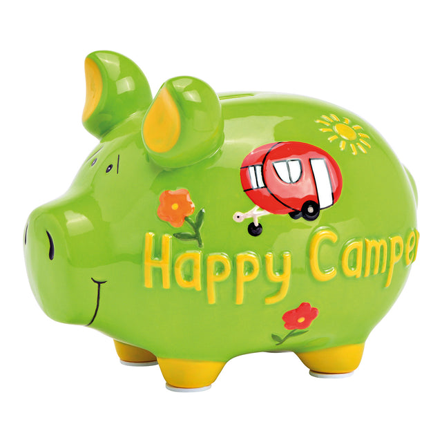 Sparschwein "Happy Camper"
