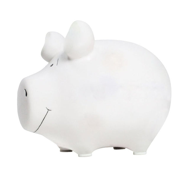 Sparschwein Basic Weiß