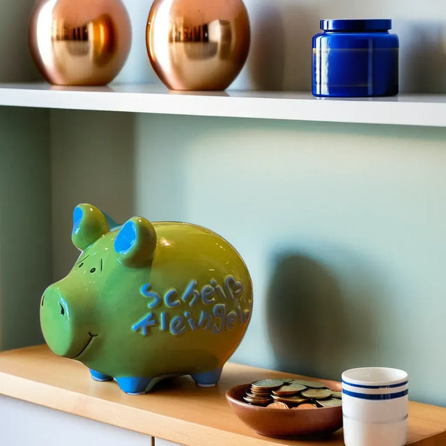 Sparschwein "Scheiß Kleingeld" - Klein