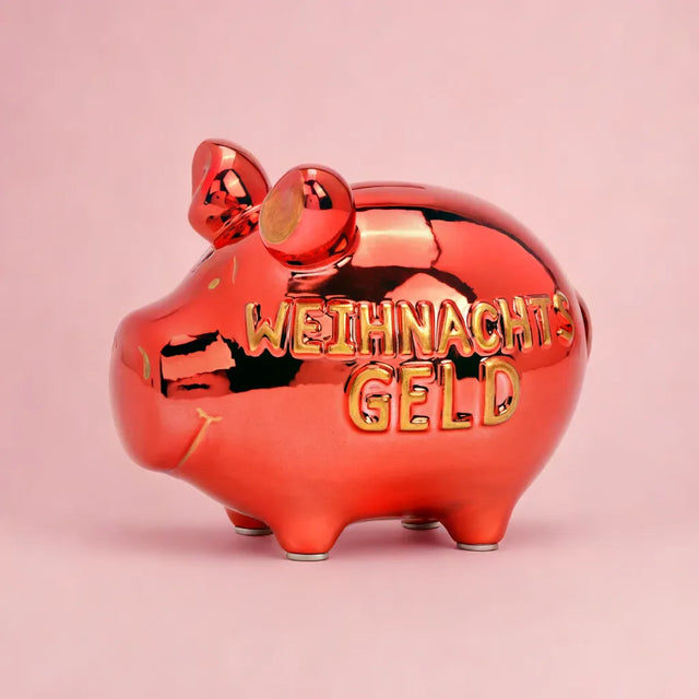 Sparschwein "Weihnachtsgeld" - Klein