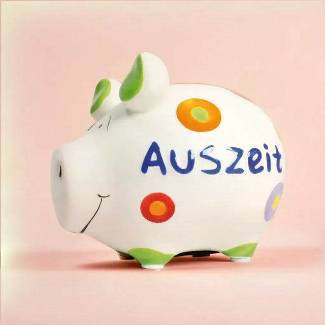 Sparschwein "Auszeit" - Klein