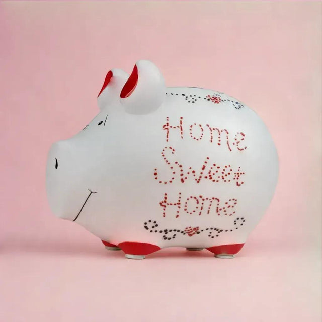 Sparschwein "Home Sweet Home" - Klein