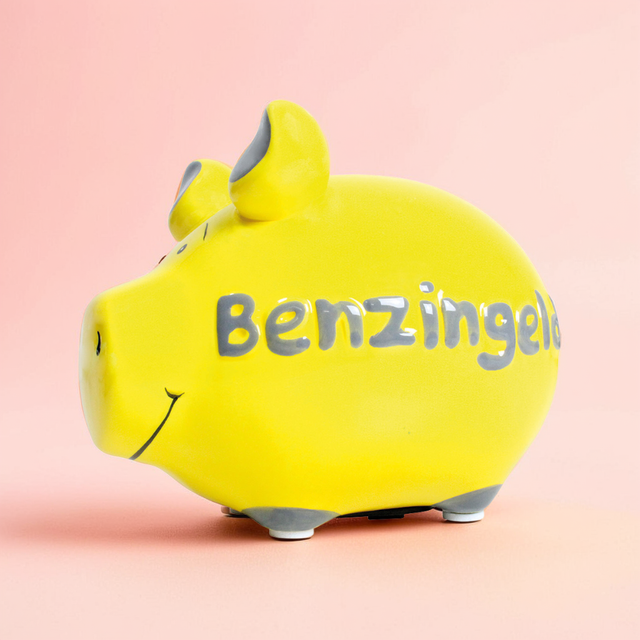 Sparschwein "Benzingeld" - Klein