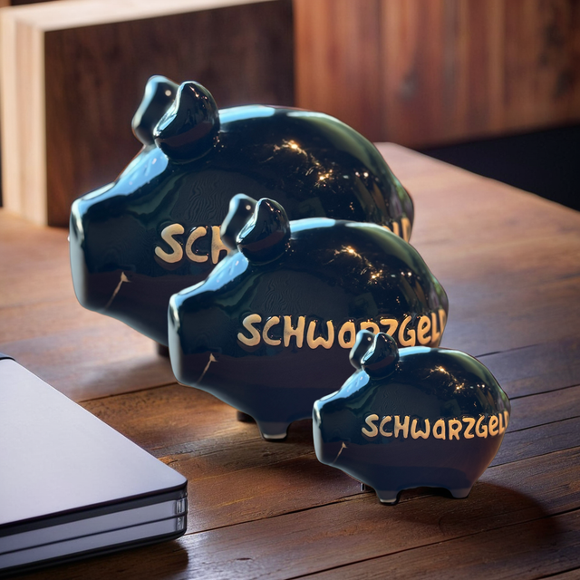 Sparschwein "Schwarzgeld"