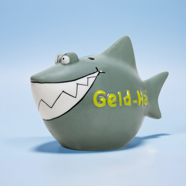 Sparhai "Geld-Hai" - Klein