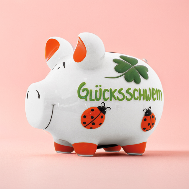 Sparschwein "Glücksschwein"