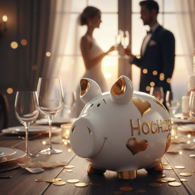 Sparschwein "Hochzeit" - Monster