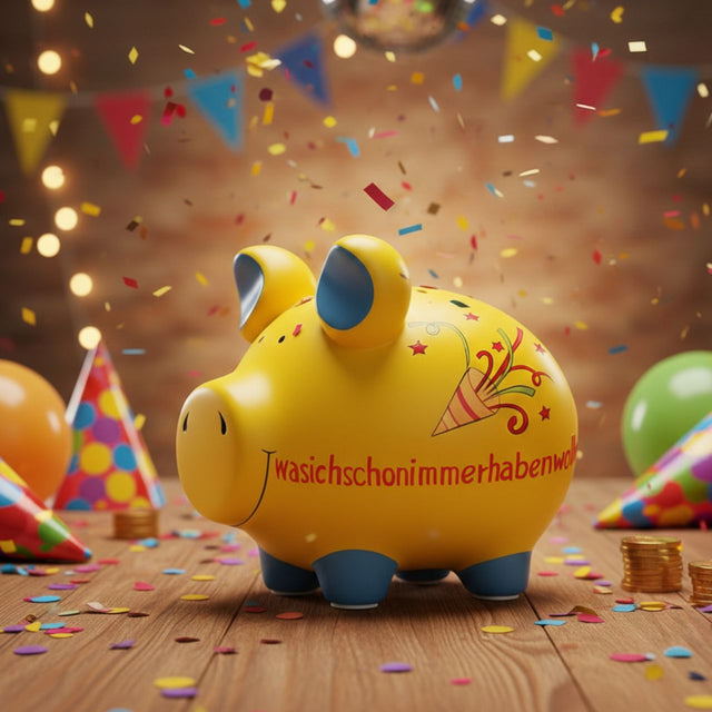 Sparschwein "Was ich schon immer haben wollte" - Mittel