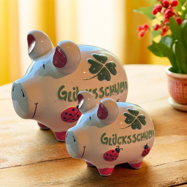 Sparschwein "Glücksschwein"